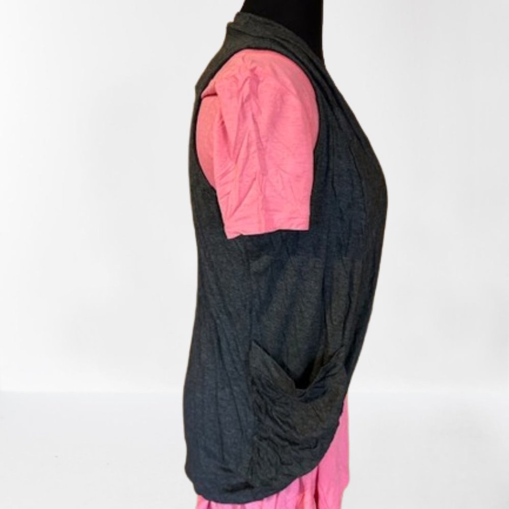 Charcoal Vest T1457 - Picture 3 of 5